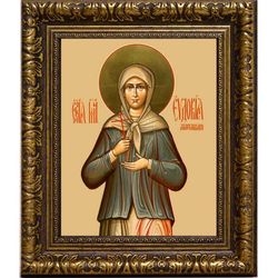 Евдокия Мартишкина мученица. Икона на холсте