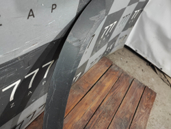 Накладка двери задней левой Hyundai Santa Fe 4 (TM) 18-нв Б/У Оригинал 87731S1100