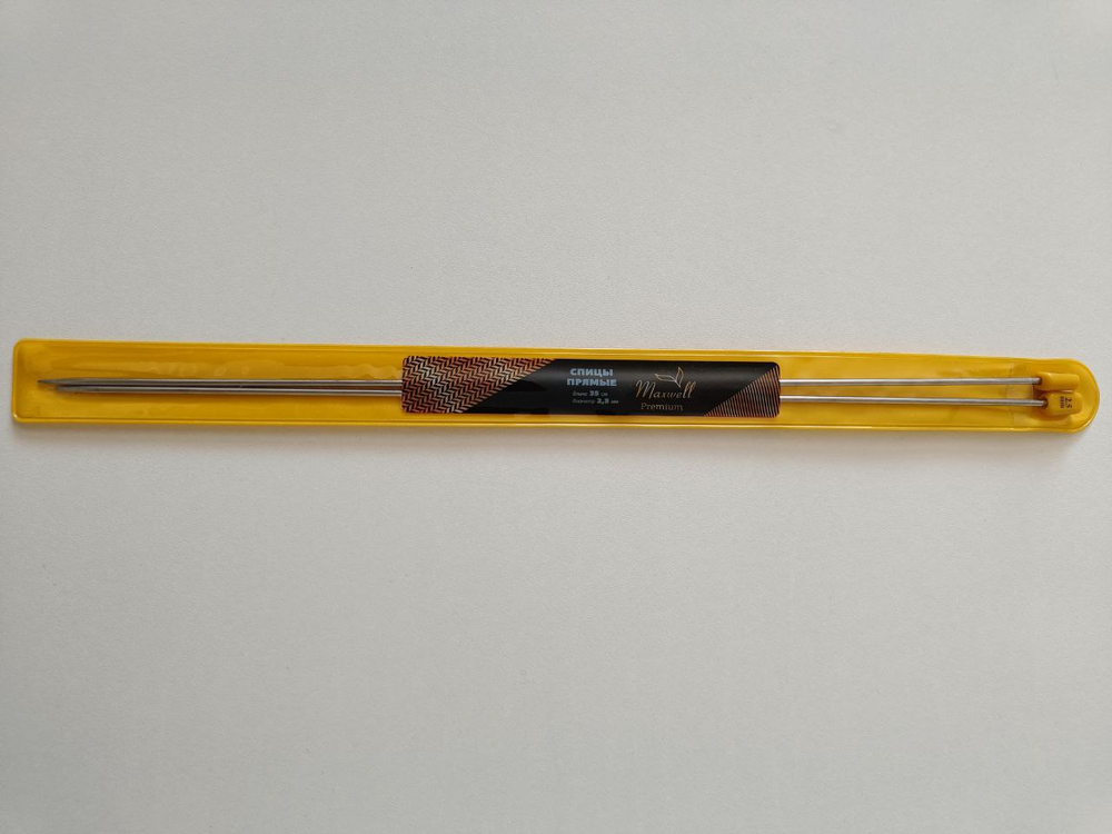 Спицы прямые, 3,5 мм. длина 35 см