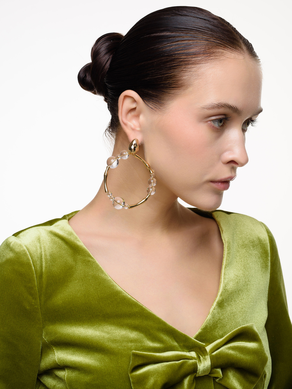 Серьги "Bubble bumboo" Gold