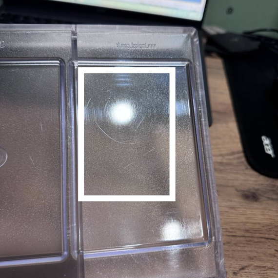 391-у | Форма для шоколадных плиток "Для росписи" (275*175мм)