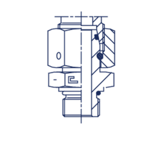 Штуцер FNA DL12 UNF 3/4