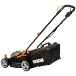 WORX WG779E.1 газонокосилка аккумуляторная (2 x 4 Ач, ЗУ)