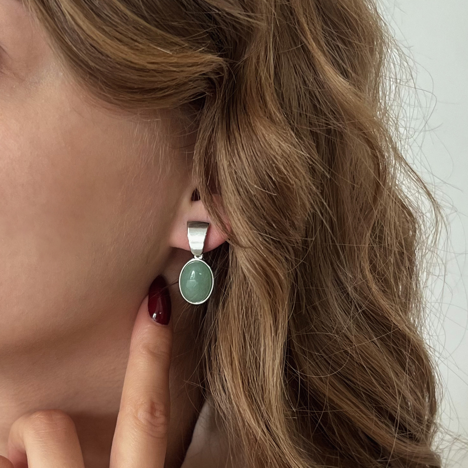 Серьги Possebon Q.Verde A0134.17 S