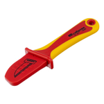 Нож диэлектрический до 1000 В, прямая рабочая кромка полотна Сибртех 78800