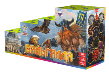 Батарея салютов Вальгалла (64/1;1,2;1,5) JF C6