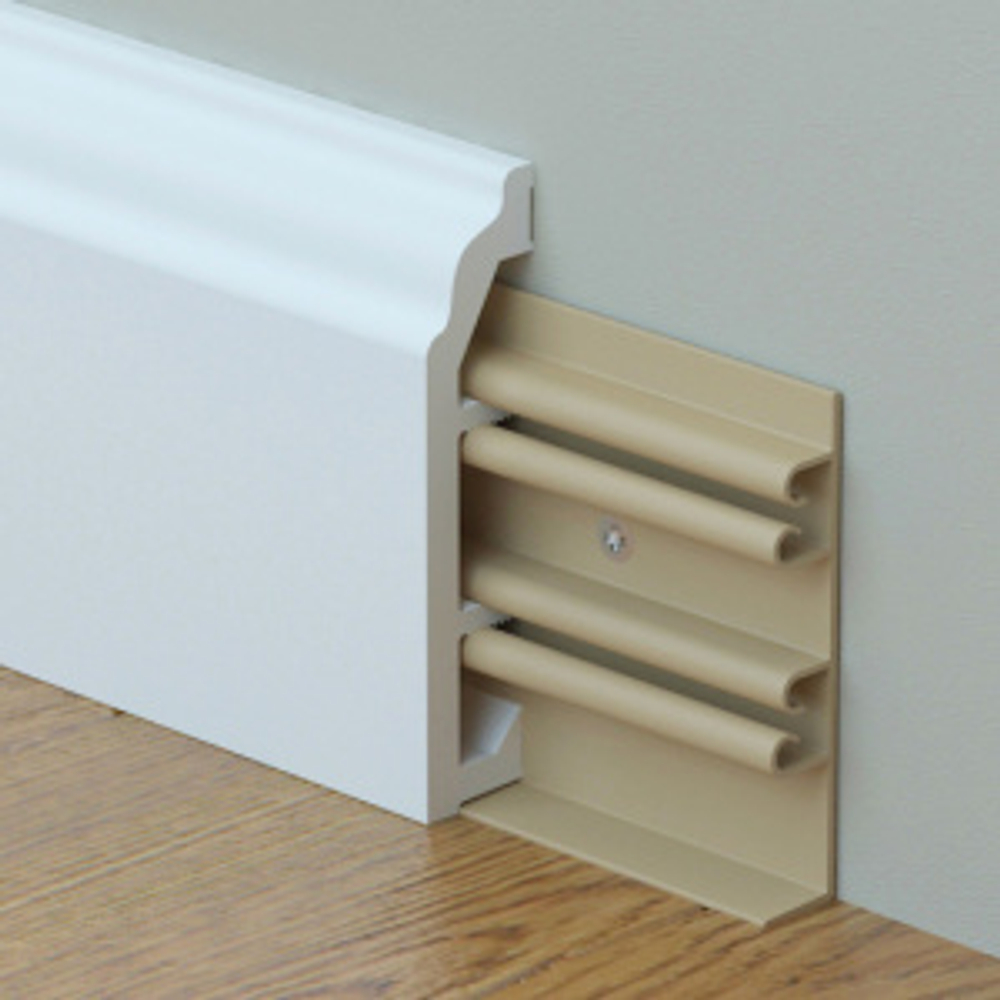 Плинтус Rico Color HSP 80 под покраску 80х18х2500 мм