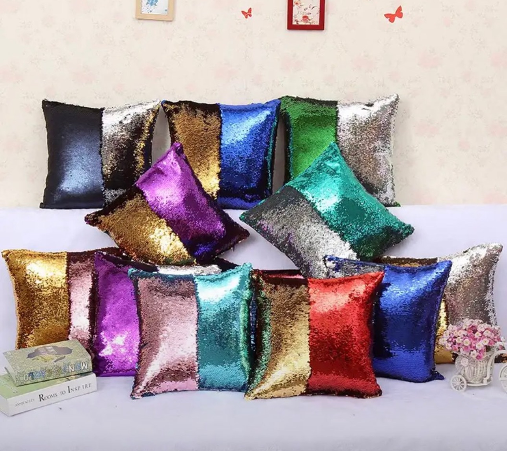 Подушка Декор ПАЙЕТКИ