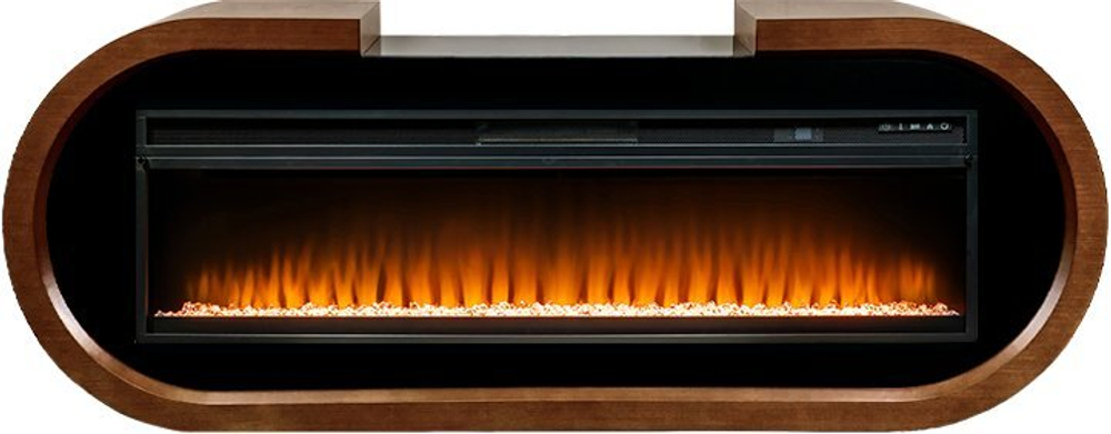 Каминокомплект Soho - Орех с очагом Vision 60 LED
