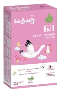 Смесь сухая молочная Беллакт Безлактозный Active, 400 г.