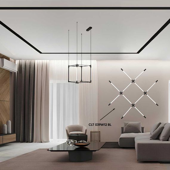 Подвесной светильник Crystal Lux CLT 039C12 BL