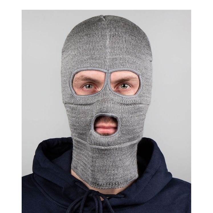Балаклава-трансформер STREET, серый