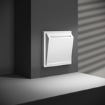 Выключатель встраиваемый VOLTUM S70 карточный 16А, (белый матовый)