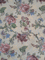 Покрывало гобеленовое Цветочный ковер евро (240х200)