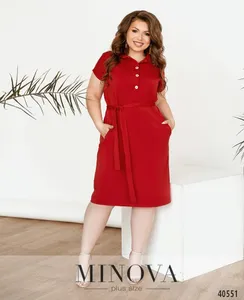 Платье 273-красный Minova