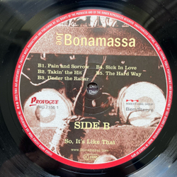 Виниловая пластинка LP Joe Bonamassa So It's Like That (Европейский Союз 2012)