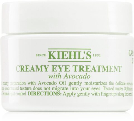Kiehl's Creamy Eye Treatment Avocado - Интенсивно увлажняющий уход для области вокруг глаз с авокадо /   14  ml  / GTIN 3700194714413