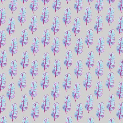 Бесшовный принт тропический