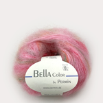 Пряжа для вязания Bella Color 883177, 75% мохер, 20% шерсть, 5% полиамид (50г 145м Дания)