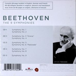 Arturo Toscanini, NBC Symphony Orchestra / Beethoven: The 9 Symphonies (5CD)