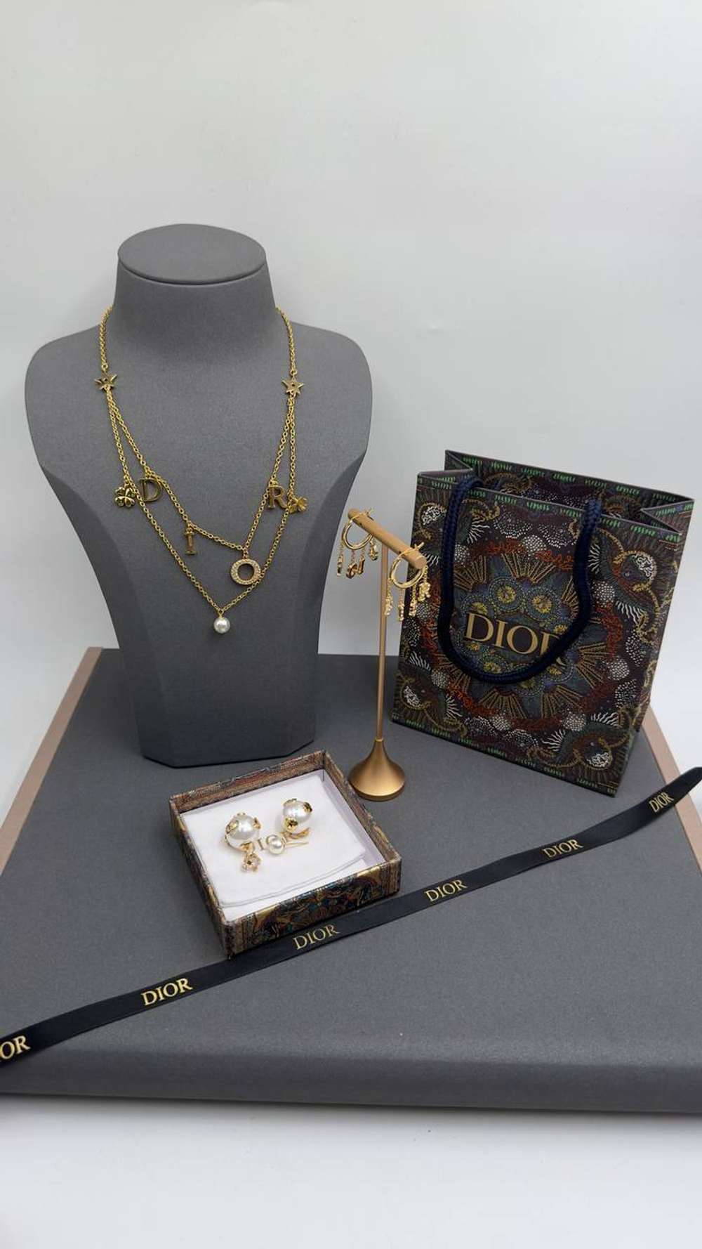 Серьги Dior кольца