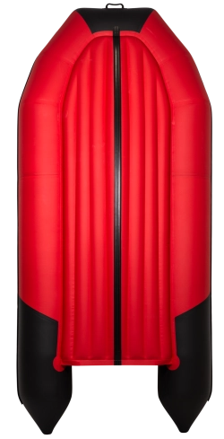 Лодка Таймень NX 3600 НДНД PRO, 3600*1680*465 мм., цвет красный - черный