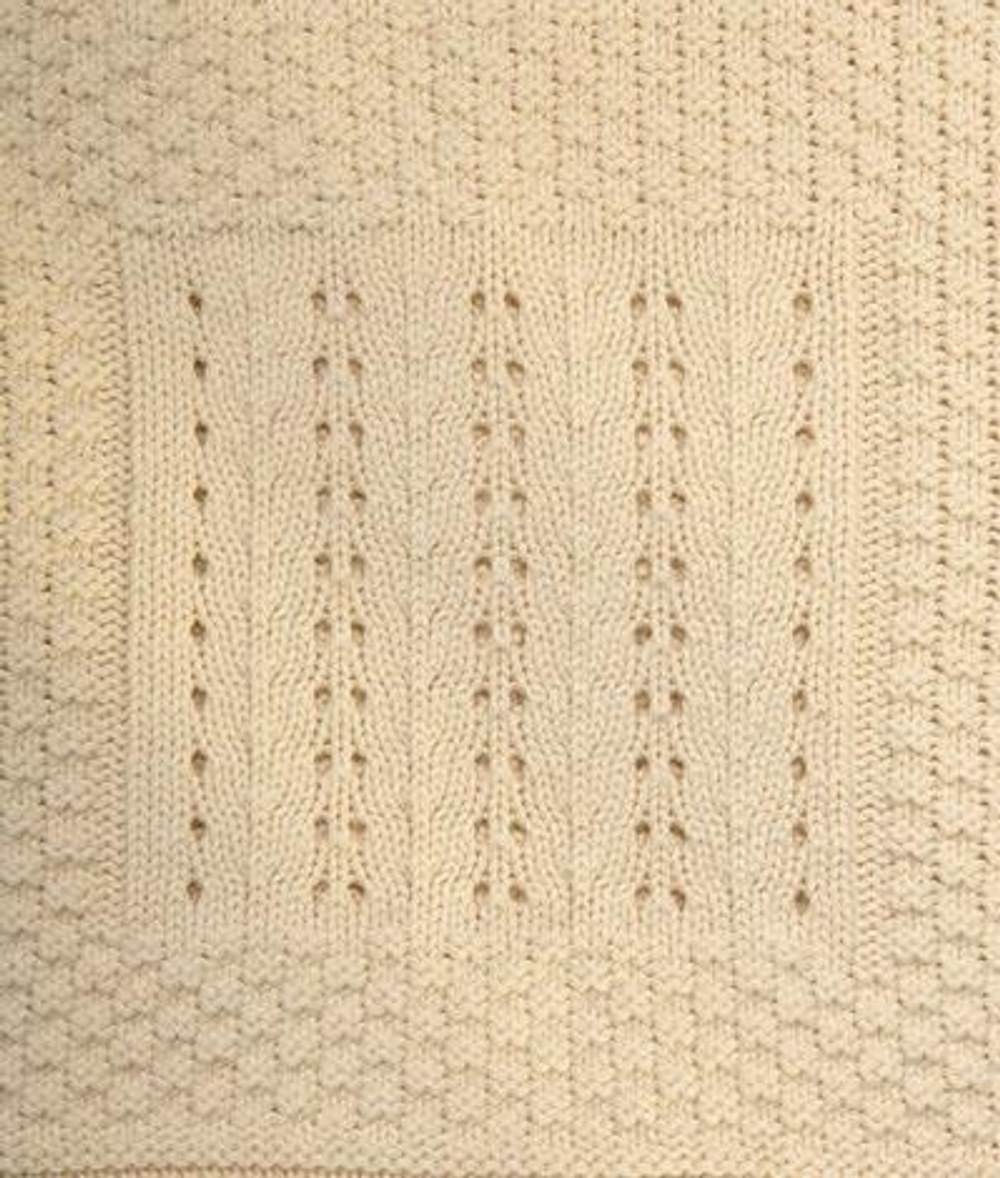 Элитный плед -покрывало Imperio 7 экрю от Luxberry фрагмент