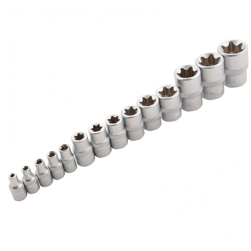 Набор инструментов, 1/4", 3/8", 1/2", Cr-V, S2, усиленный кейс, 216 предметов Stels