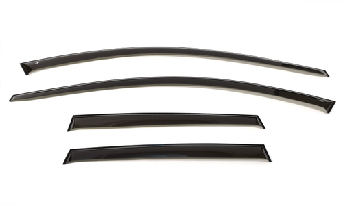 Дефлекторы боковых окон Cobra Tuning на Renault Clio Hb 5d 2012-2019 арт.R14812