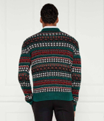 Шерстяной свитер Sissoh HUGO - зеленый(50524563)