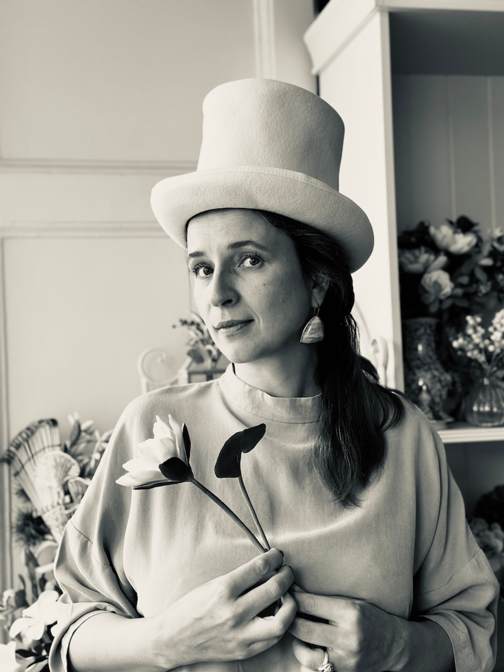 Цилиндр шляпа 61 см