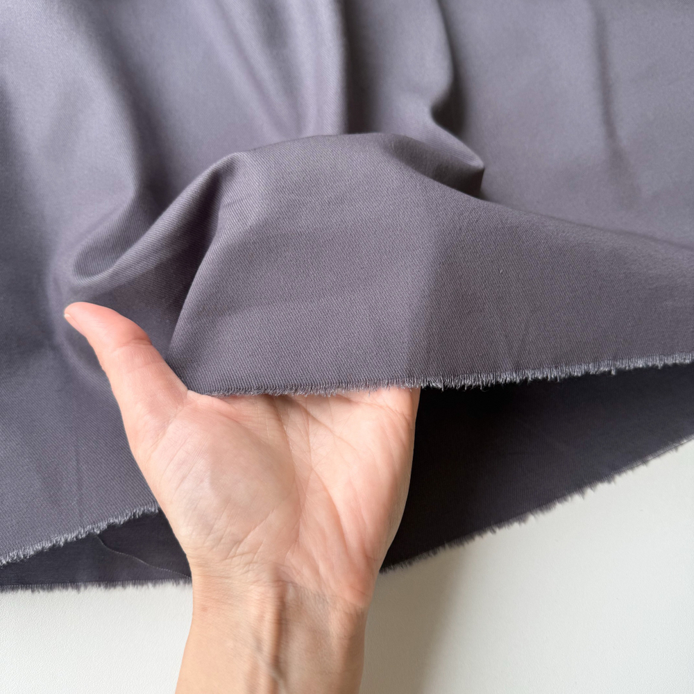 Джинса хлопковая (плотность 195 гр/м2) Графит