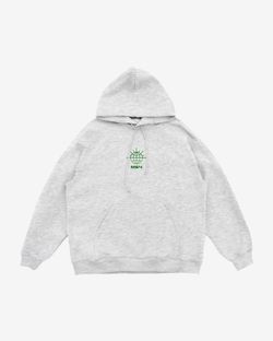 Худи FW23 HD Logo Melange Grey