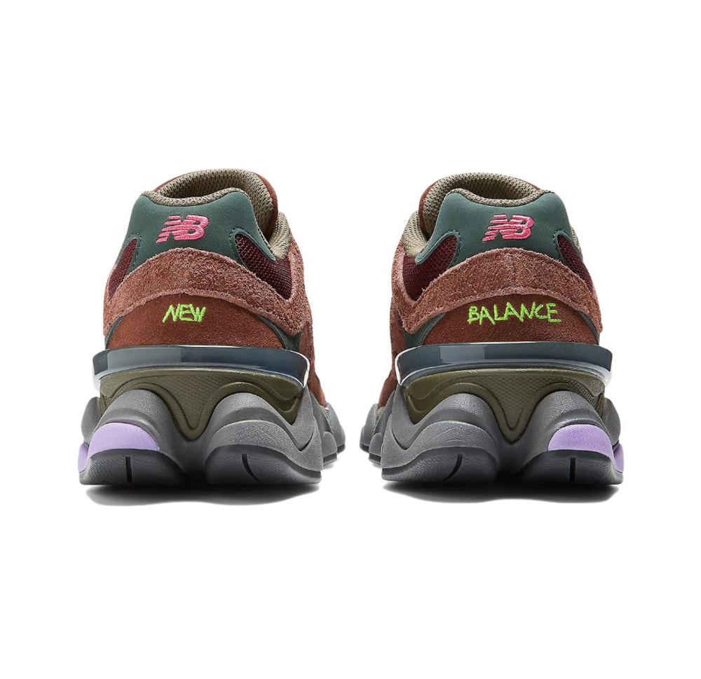 Кроссовки New Balance 9060 "Rich Oak Burgundy" U9060BUR