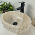 Каменная раковина из оникса Erozy White EO-04244 (41*32*15) 0212 из натурального камня