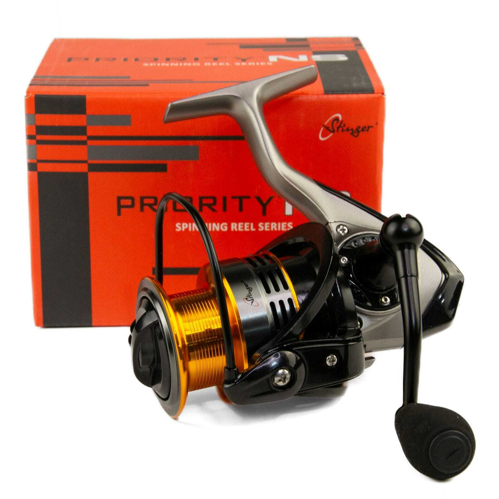 Катушка безынерционная Stinger Priority NS 3000 (3000, 6+1BB, мет. шпуля)
