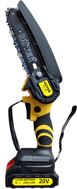 Электропила Huter ELS-20Li, аккумуляторная, прорезиненная рукоять