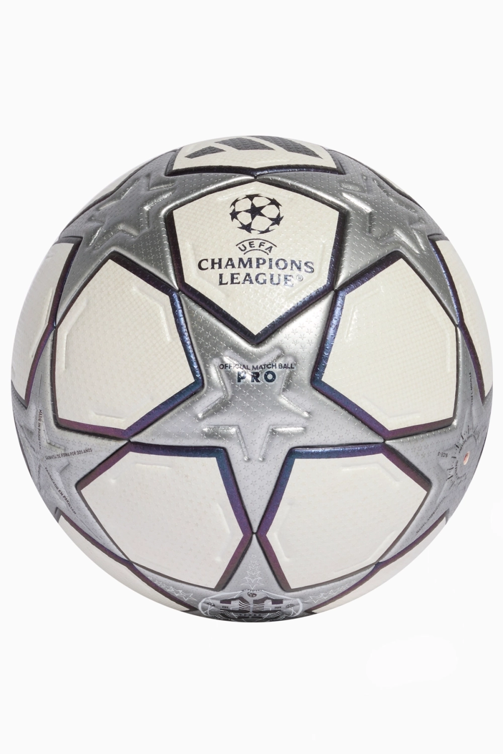 Футбольный мяч adidas UCL Pro 3rd 25/26 размер 5 - серый