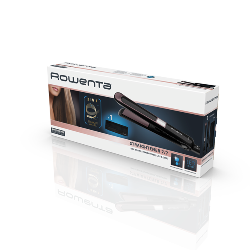 Выпрямитель для волос Rowenta Liss&Curl 7/7 SF7461F0