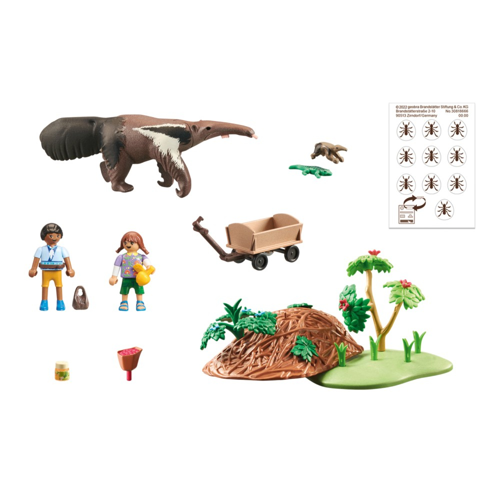 Playmobil - Wiltopia Уход за муравьедом 71012