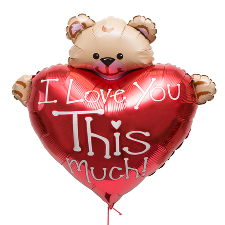 Сердце с мишкой