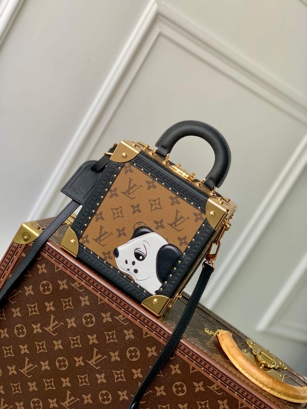 Louis Vuitton Mini Square Trunk Dalmatien