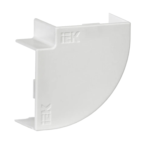 Поворот для кабель-канала на 90° IEK, 40 x 25 мм, 4 шт, белый