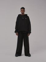 Zip-Up Hoodie LOGO Black