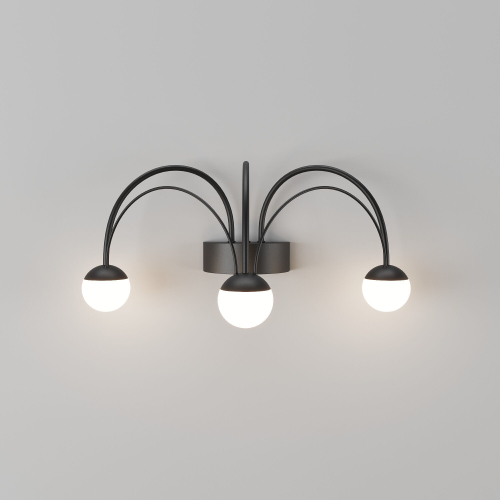 Настенный светодиодный светильник Eurosvet Ragno 90031/3 черный