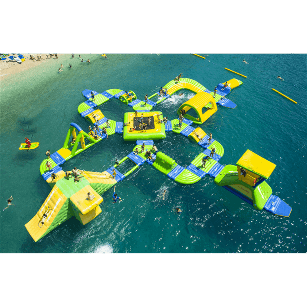 Коммерческий аквапарк на воде «Улыбка моря» 37×32×4 м