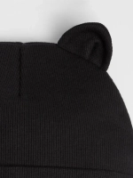 Шапка детская осенняя на завязках и снуд