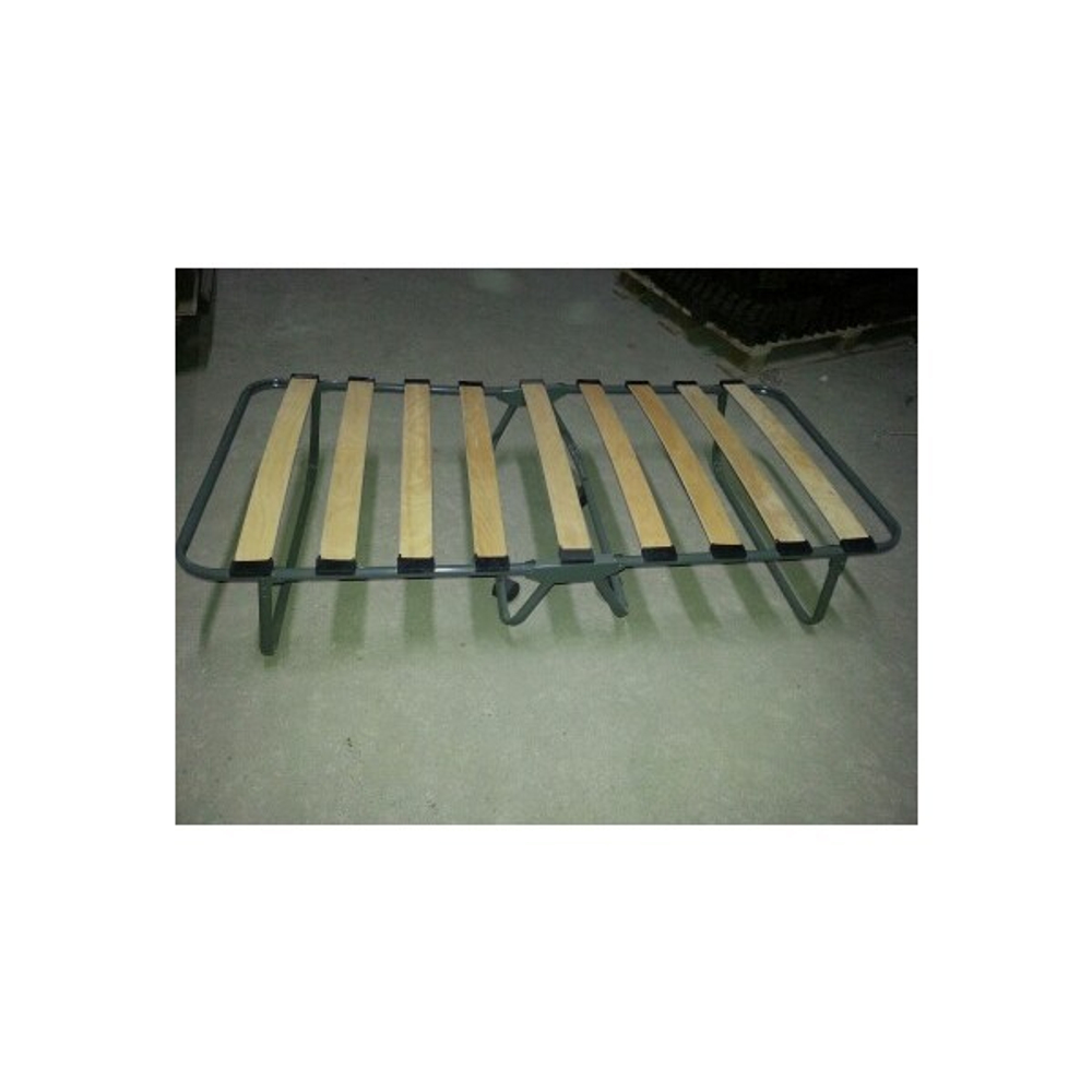 Кровать раскладная детская на ламелях и роликовой основе с матрасом 1600x700x340 мм