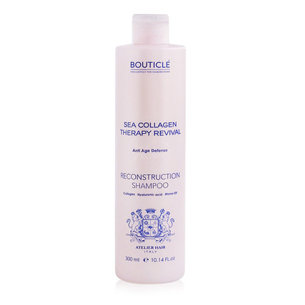 Коллагеновый восстанавливающий шампунь Bouticle Sea Collagen Therapy Revival Reconstruction Shampoo, 300 мл