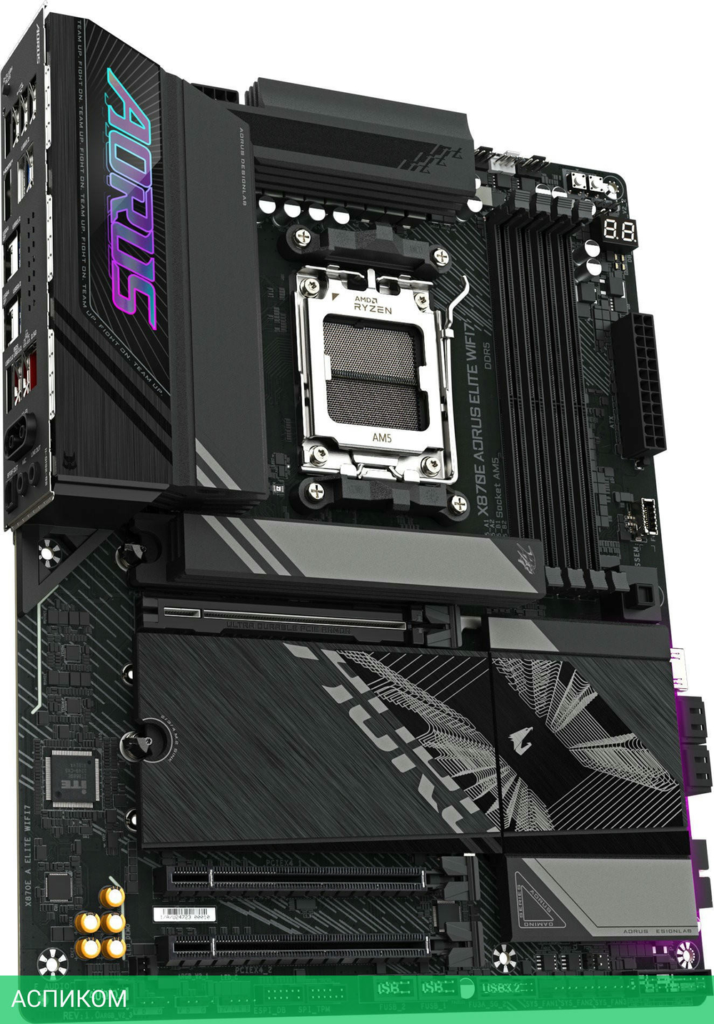 Материнская плата GigaByte X870E Aorus Elite WIFI7 rev. 1.1
